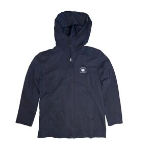 Vantage UNC Carolina Tar Heels Hooded Jacket Navy Blue Womens Medium Full Zip